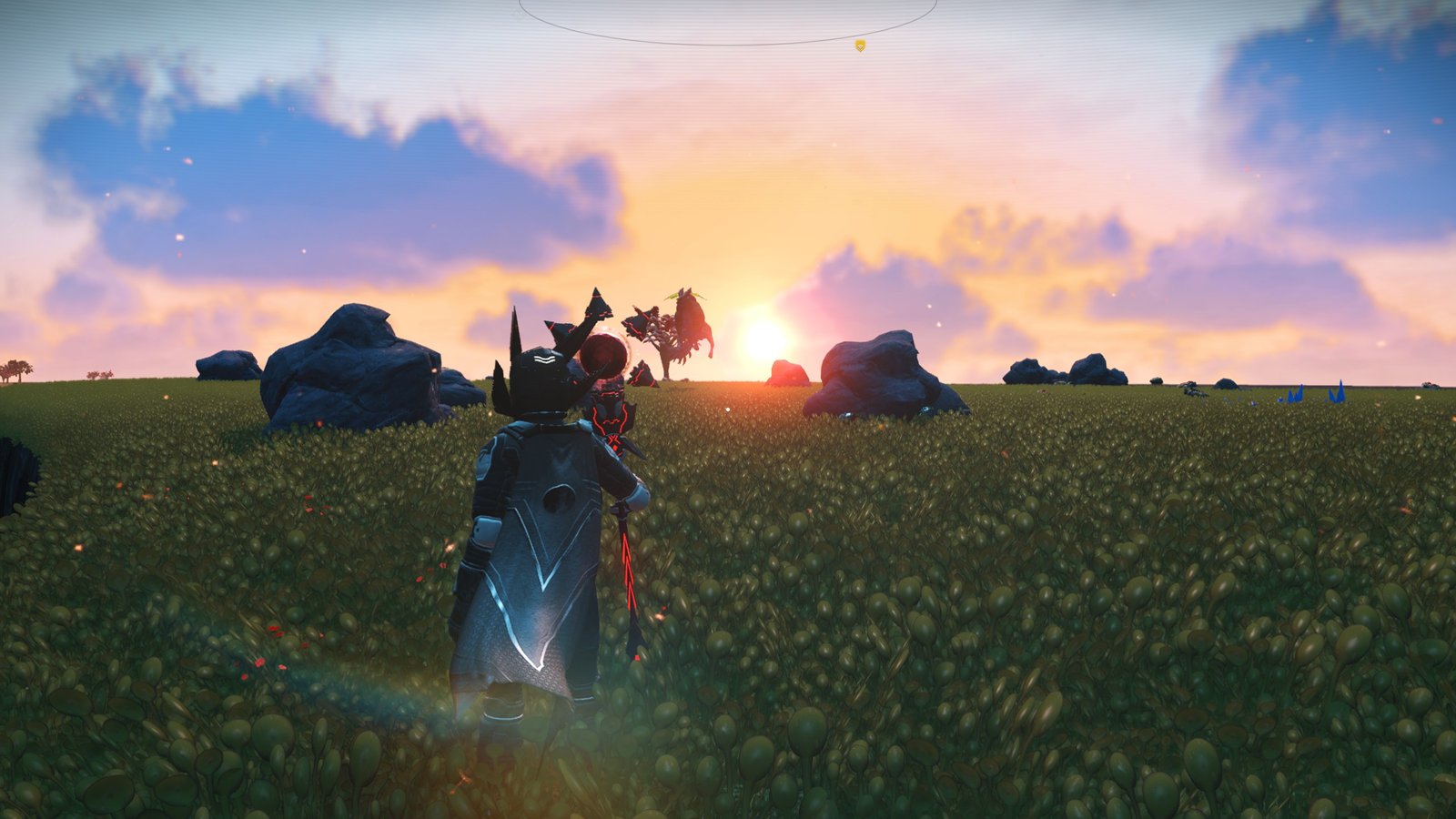 Noah playing his favorite game, No Man's Sky